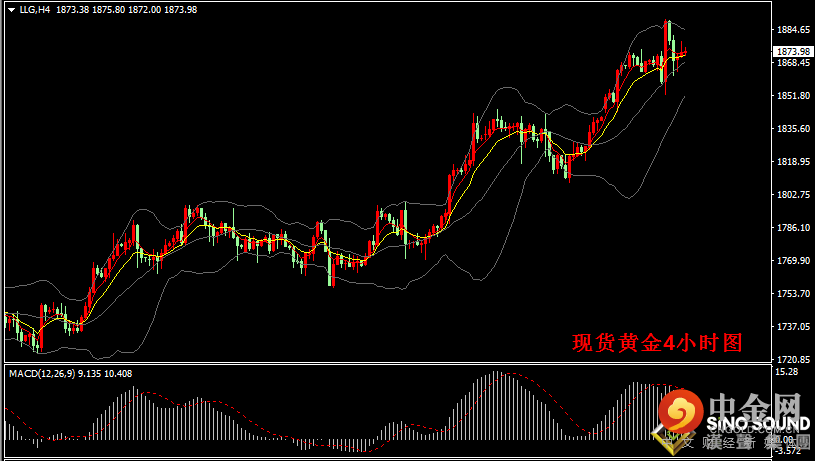 汉声张新才:[5月20日晚评]日内金价小幅上扬，估计晚间有所反复