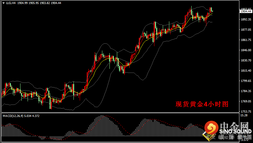汉声张新才:[5月31日晚评]晚间交易量相对缩小，金价不确定性波动增大