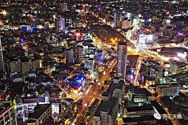 越南夜景图