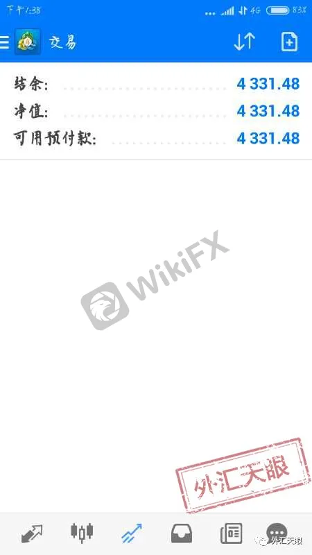 齐女士账户余额截图